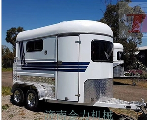 通辽Two horse trailer